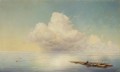 cloud over the calm sea 1877 Romantic Ivan Aivazovsky Russian